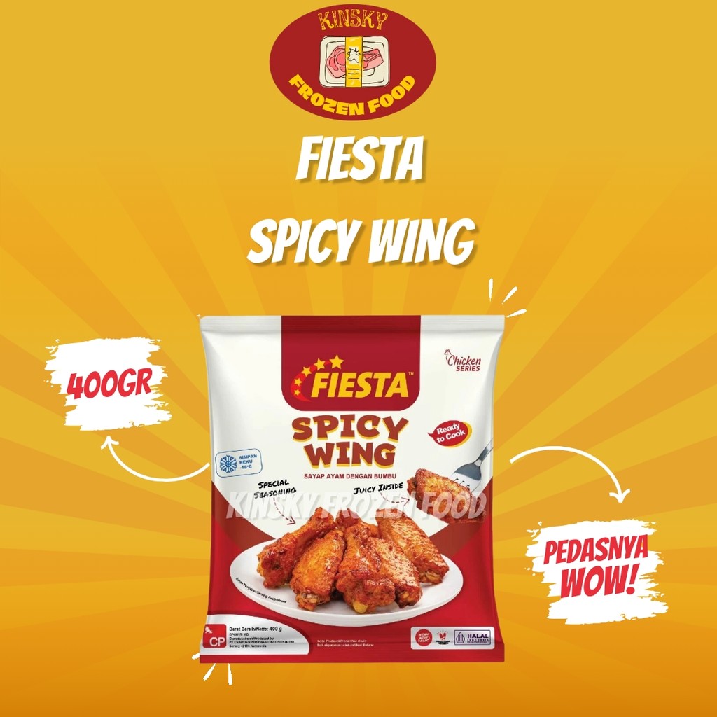 

FIESTA SPICY WING 400GR