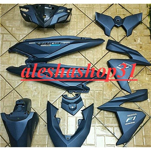 READY FULL BODY HALUS HONDA VARIO 125 - 150 LED LAMA/OLD TAHUN 2016-2017 WARNA BIRU DOFF
