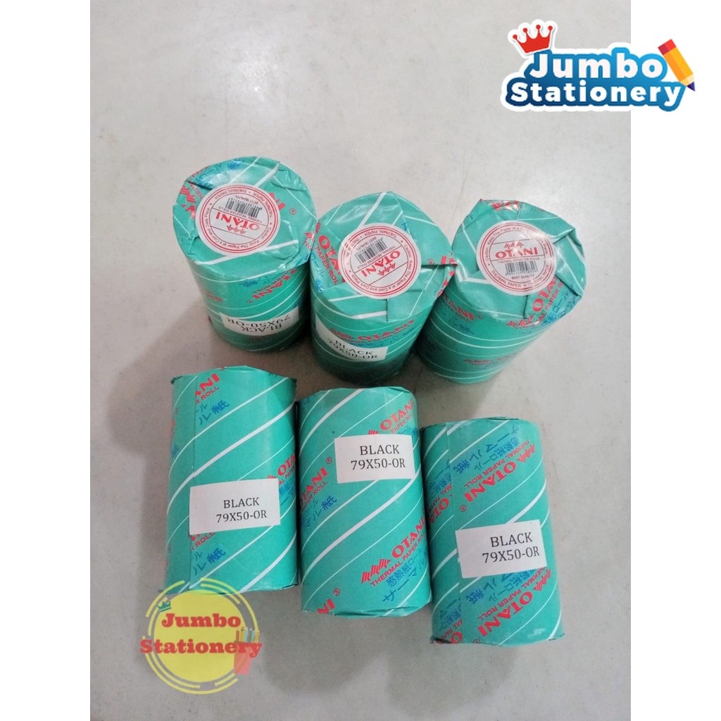

Kertas Register Thermal 79 x 50 merk Otani ( Hitam )