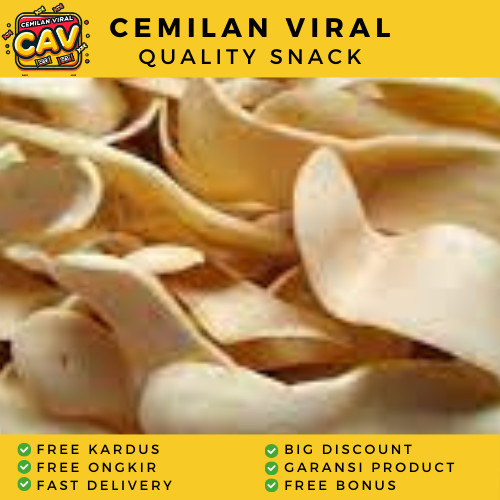 

CAV KERIPIK KENANGA 250gr Kembang Kenanga Bunga Kenanga Keripik Buah Keripik Bunga