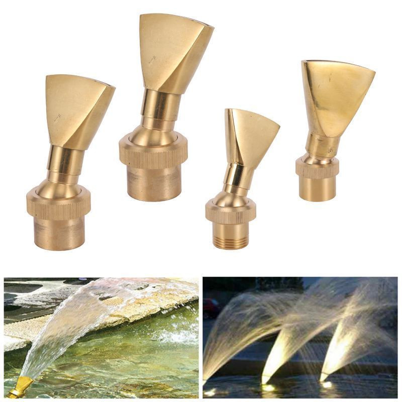 SIAP Kepala Nozzle Kolam Air Mancur / Nosel Air Mancur Bahan Kuningan / Fountain Pond Nozzle
