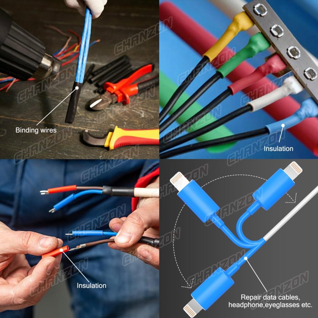 

2.5M 7 Colors 1.6 - 9.5mm 3:1 Heat Shrink Tube with Glue Double Dual Wall Adhesive Lined Wire Marine Grade Shrinkable Wrap Tape