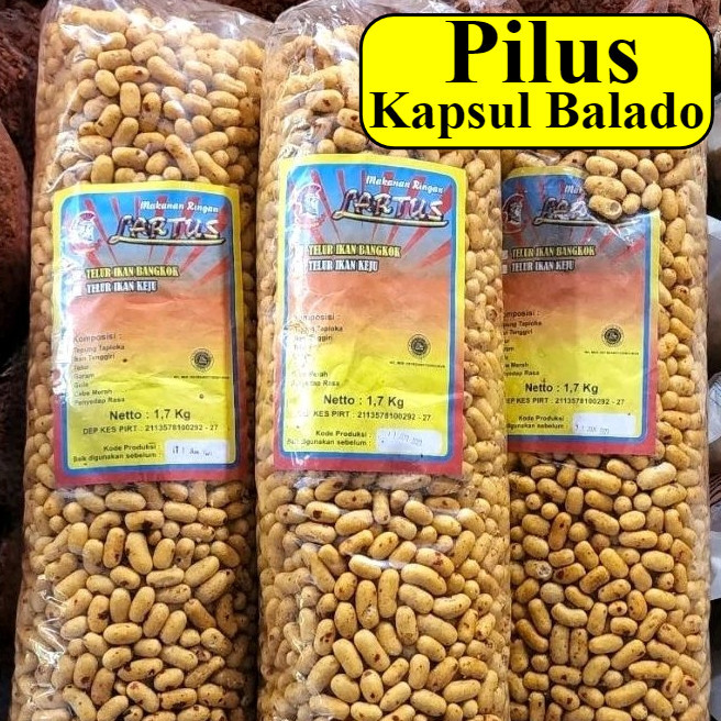 

pilus kapsul balado 1kg pilus bangkok