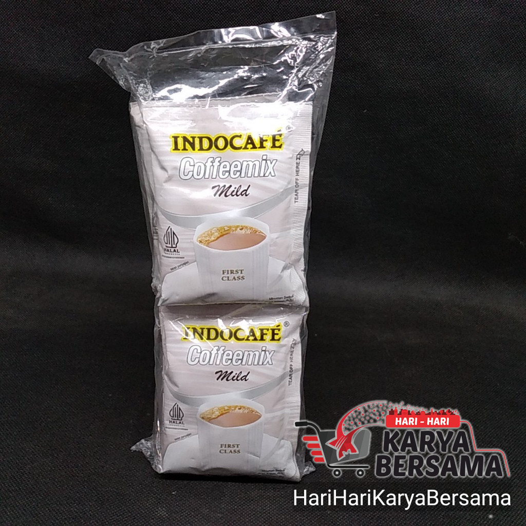 

MINUMAN SERBUK KOPI INDOCAFE COFFEEMIX MILD SACHET 10'S X 18GR