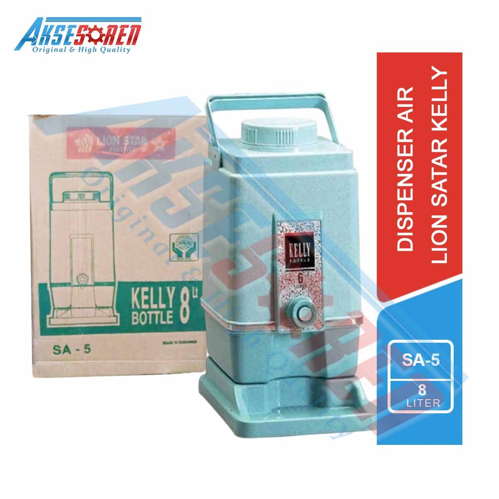 Aksesoren Dispenser Air Lion Star Kelly [SA-5/8 Liter] / Drink Jar Tempat Air Minum Tahan Panas dan 