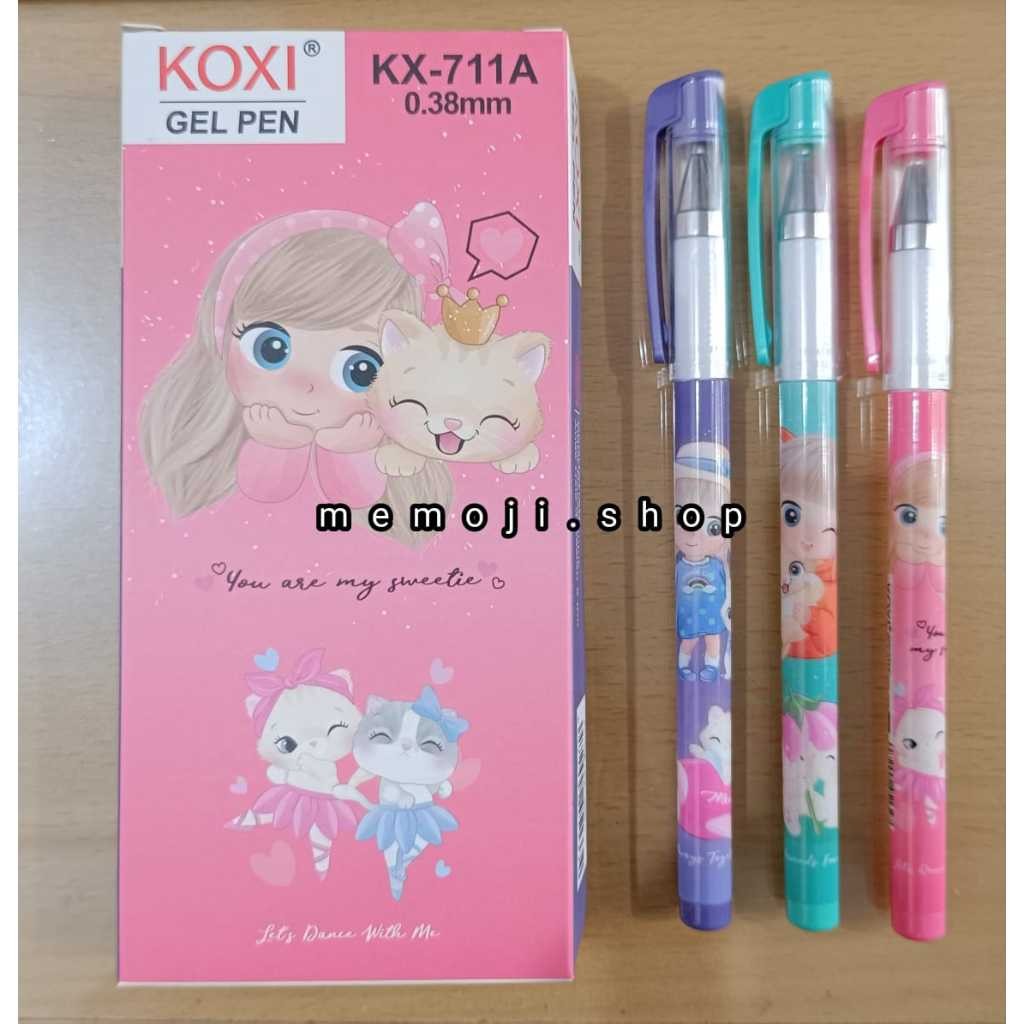 

Pulpen Gel 0,38mm KX-711A Sweetie (12pc)