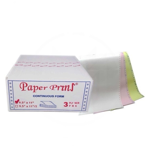 

Kertas Continuous Form Paperpryns 3 PLY NCR PRS 9.5 x 11 Warna Full / Bagi 2