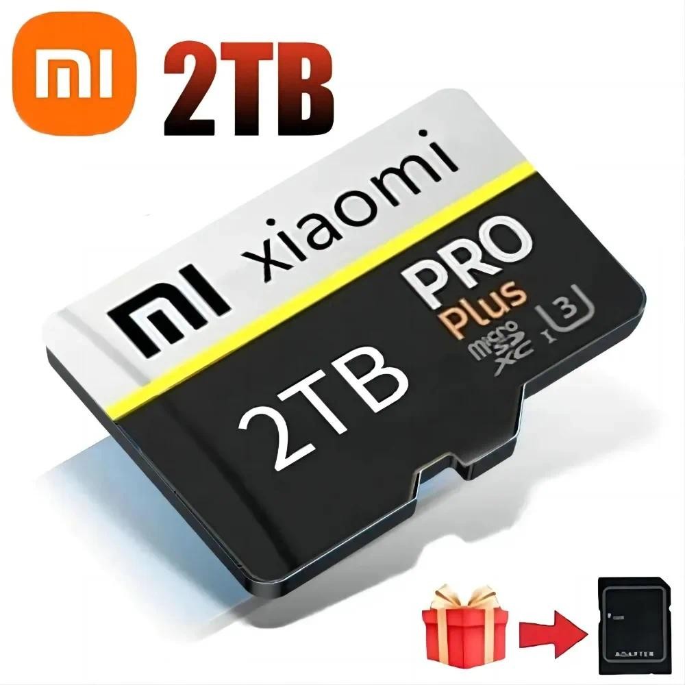 Xiaomi High Speed Mini SD Memory Card 2TB 1TB Class 10 Micro TF Flash Usb Pen Drive Card 1TB 512GB 2