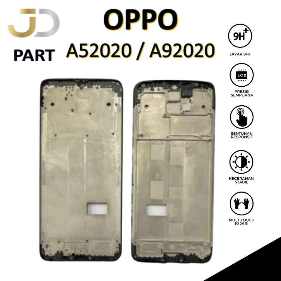 FRAME OPPO A5 2020 / A9 2020 / FRAME BEZZEL TULANG TENGAH