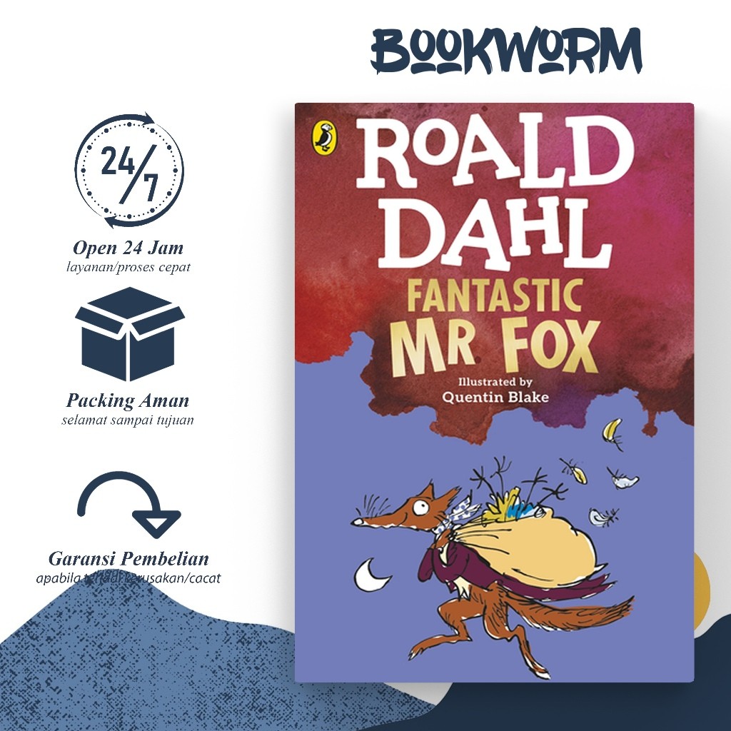 Fantastic Mr. Fox by Roald Dahl (English)