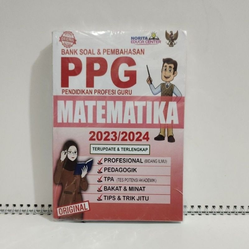 BANK SOAL & PEMBAHASAN PPG MATEMATIKA 2023/2024 TERUPDATE