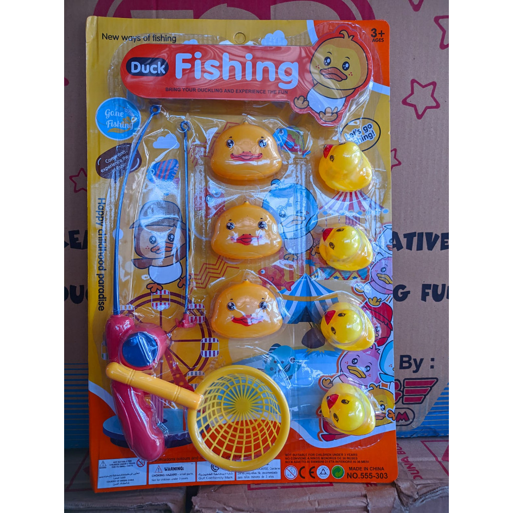 mainan bebek  duck fishing  pancing bebek