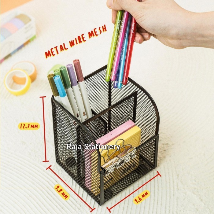 

⭐BISA COD⭐ Joyko PORTABLE Desk Set Pen Holder / Tempat Alat Tulis Joyko DS26