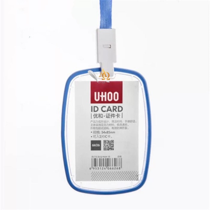 

⭐BISA COD⭐ Tempat Kartu Unik / ID Card Holder Motif Polos For Kartu MRT Lux 8th Biru
