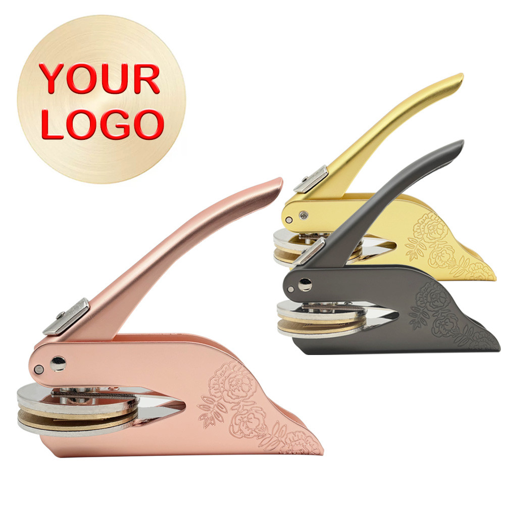 

Envelope Embosser Stamp Customized Wedding Book Private Seals Custom Invitation Graduation Certificate Paper Embossing Stamps