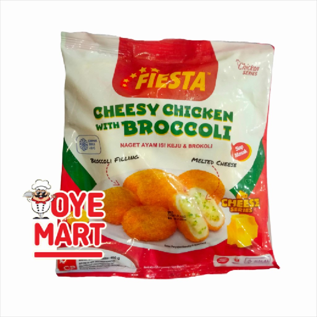 

FIESTA CHEESY CHICKEN WITH BROCCOLI 400GR