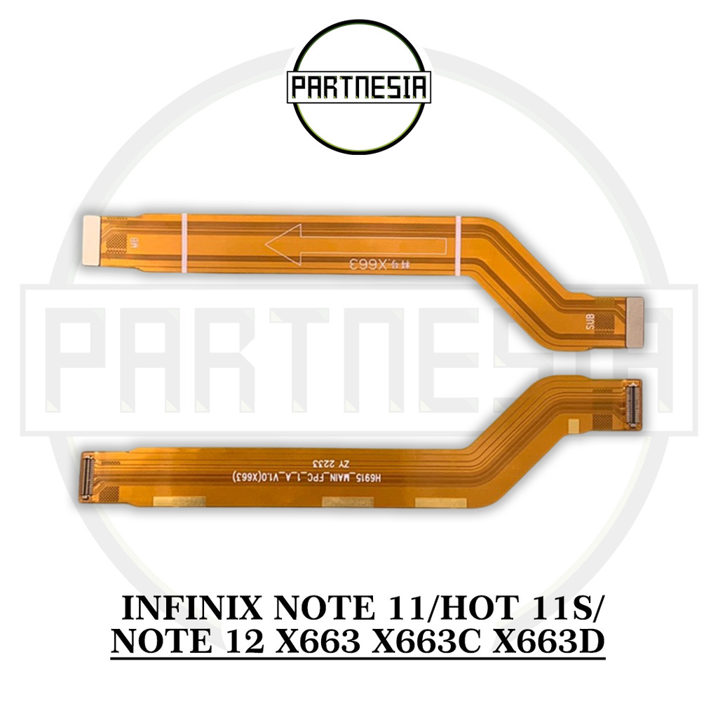 FLEXIBLE BOARD UI MAINBOARD PENGHUBUNG KONEKTOR KE MESIN INFINIX NOTE 11 / NOTE 12 X663 X663C x663D 