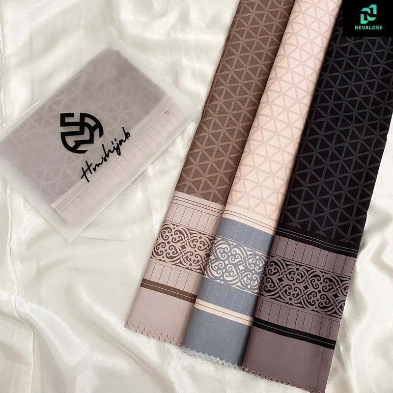 Hijab Voal Motif Printing Premium Pouch