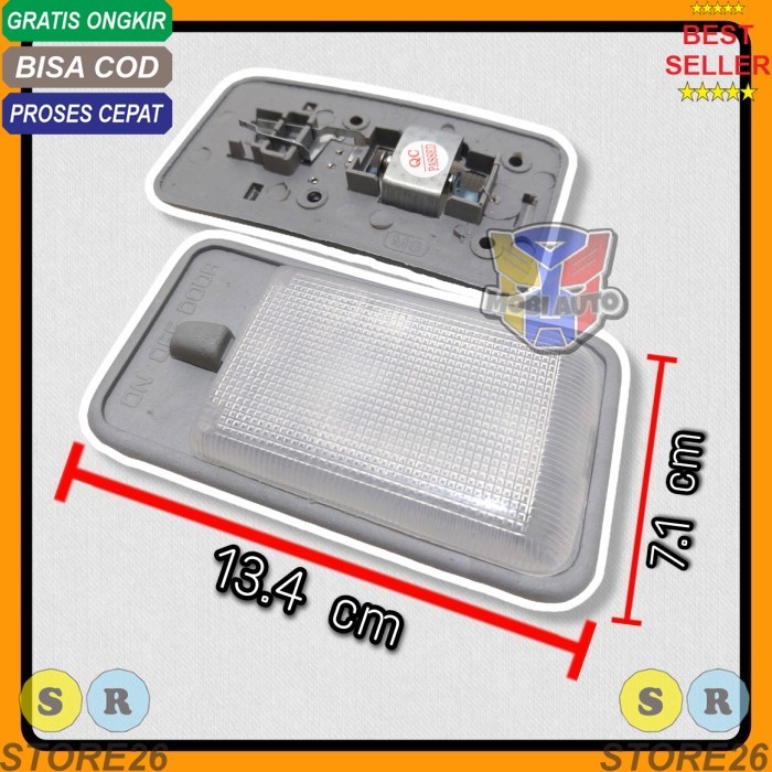 (MA) Lampu Plafon Kabin Mobil Kijang Super Jantan Grand Kapsul Rover - Lampu Standart