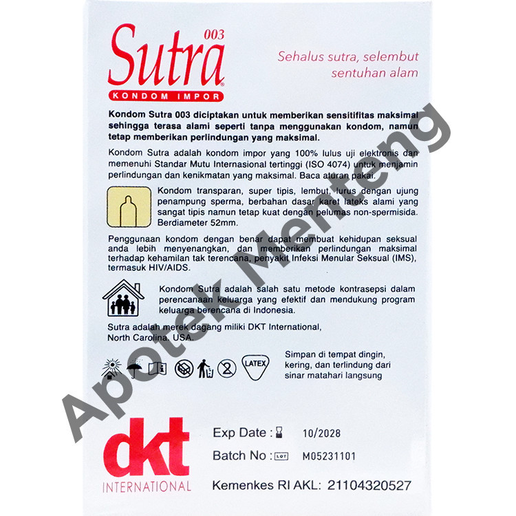 Bestbuy0404 Kondom Sutra 0.03 - Isi 2