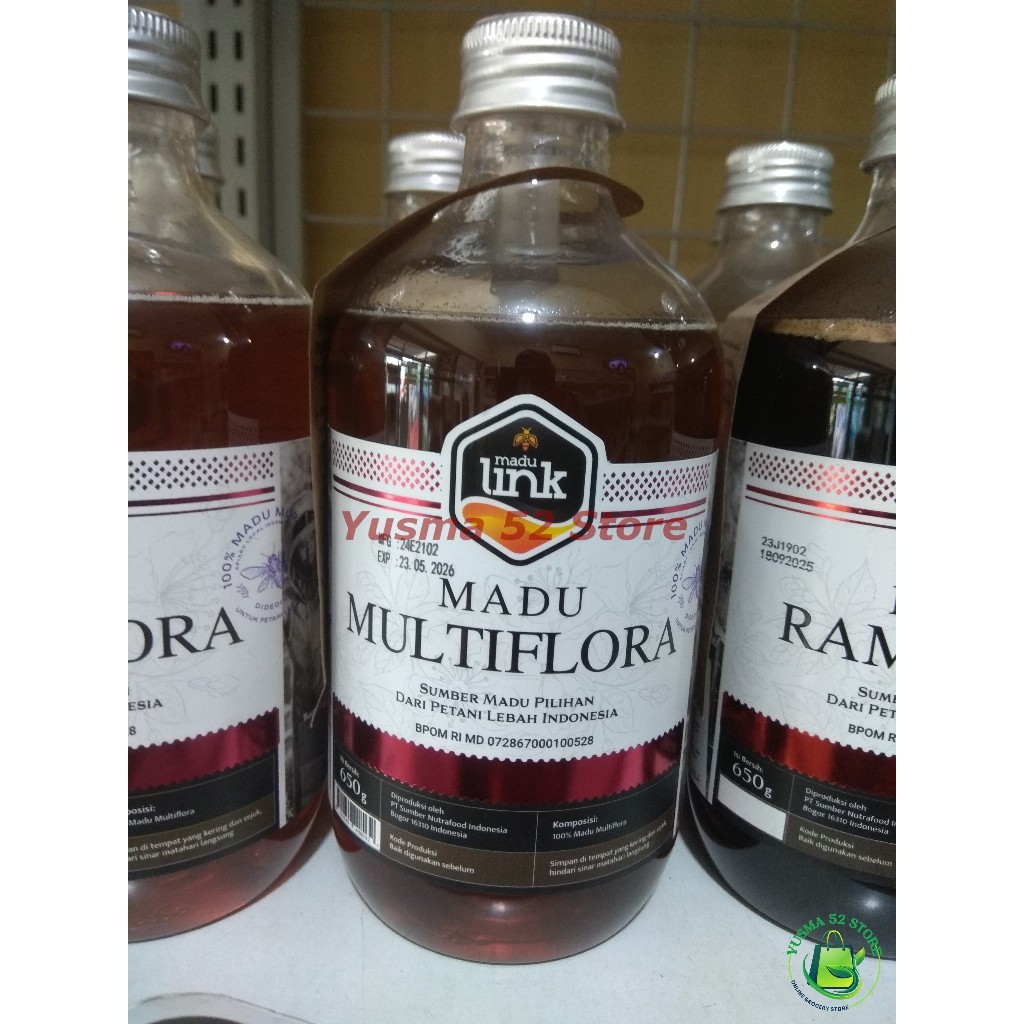 

Madu Multiflora 650 Gr - Honey Original 100% - Madu Link