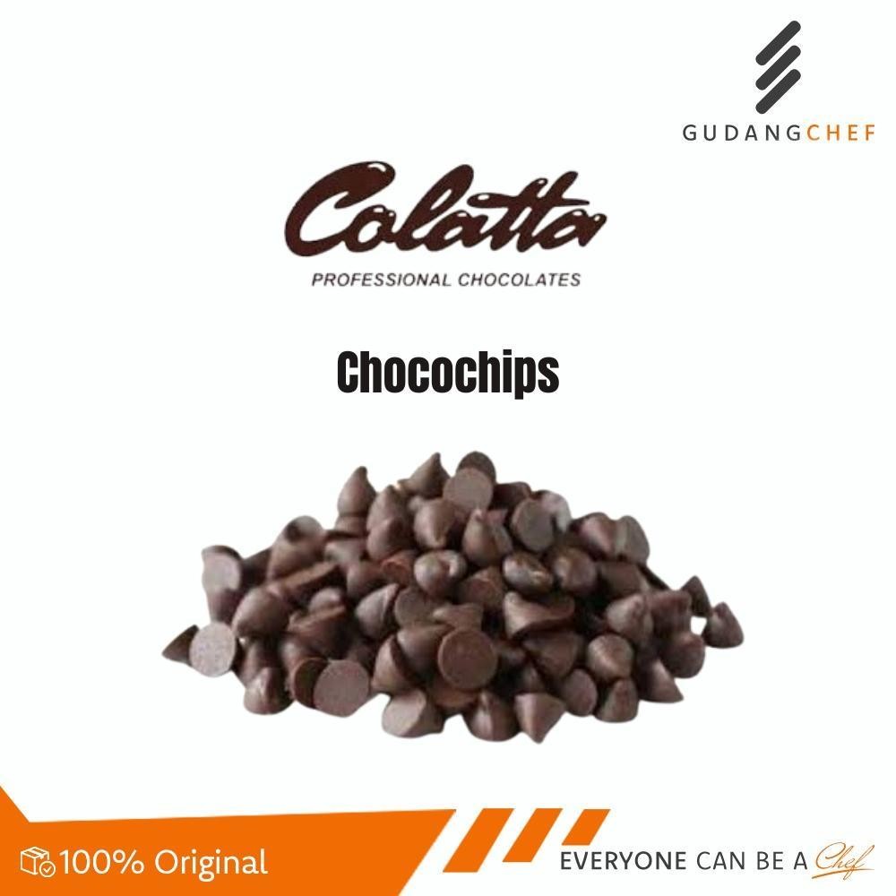 

Colatta Professional Chocolate Chocochips - Cokelat Chip Premium untuk Baking & Dessert