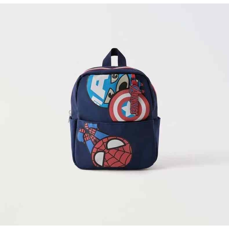 [Bisa COD] GLORYKIDZ BAB439R Ransel Anak Laki Laki Superhero Tas Punggung Anak karakter Import backp