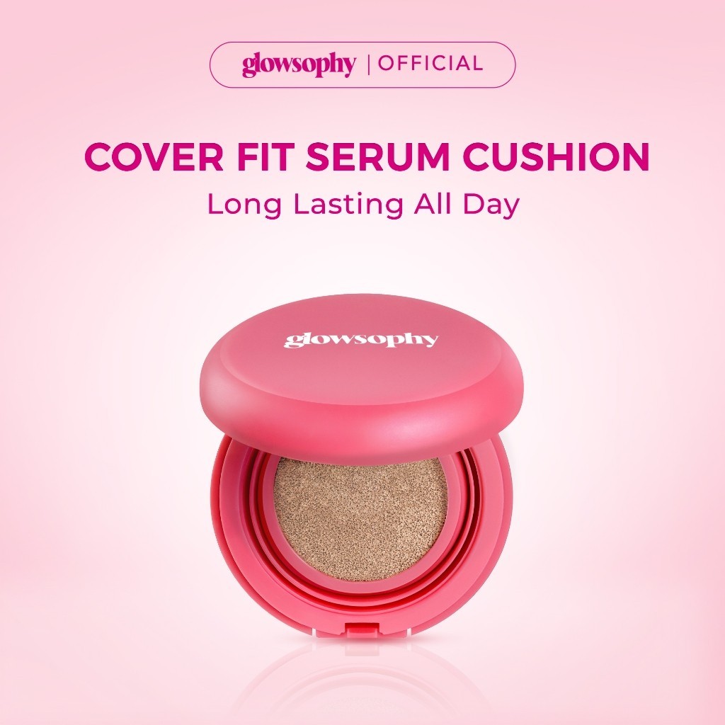 Glowsophy Cover Fit Serum Cushion Transferproof All Day Glowsophy