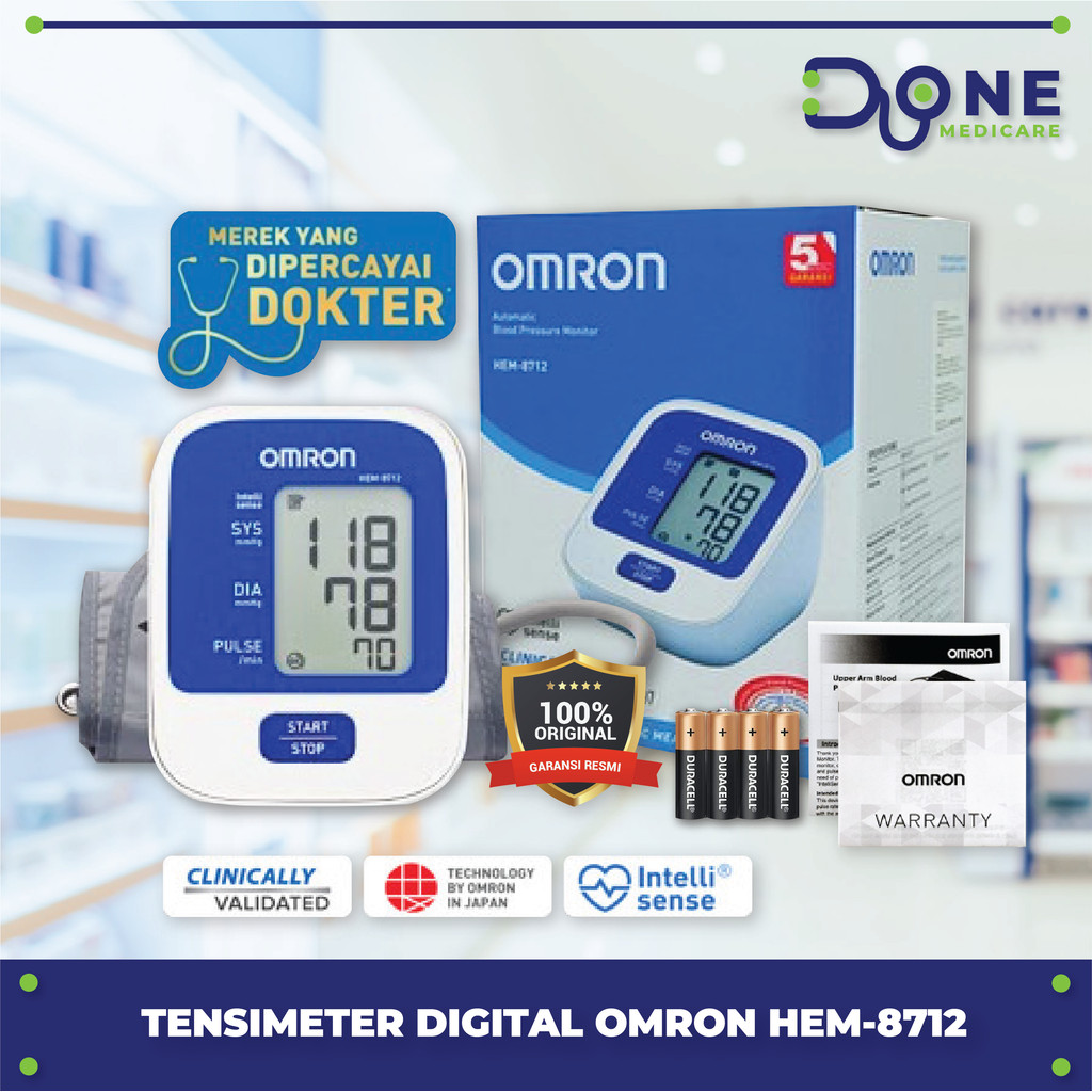 tensimeter omron 8712 original alat cek darah omron