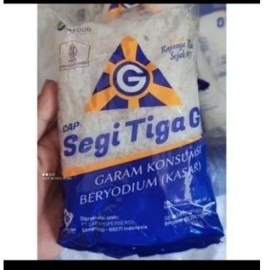 

NEW ITEM GARAM SEGITIGA KASAR 200G BAHAN MASAK