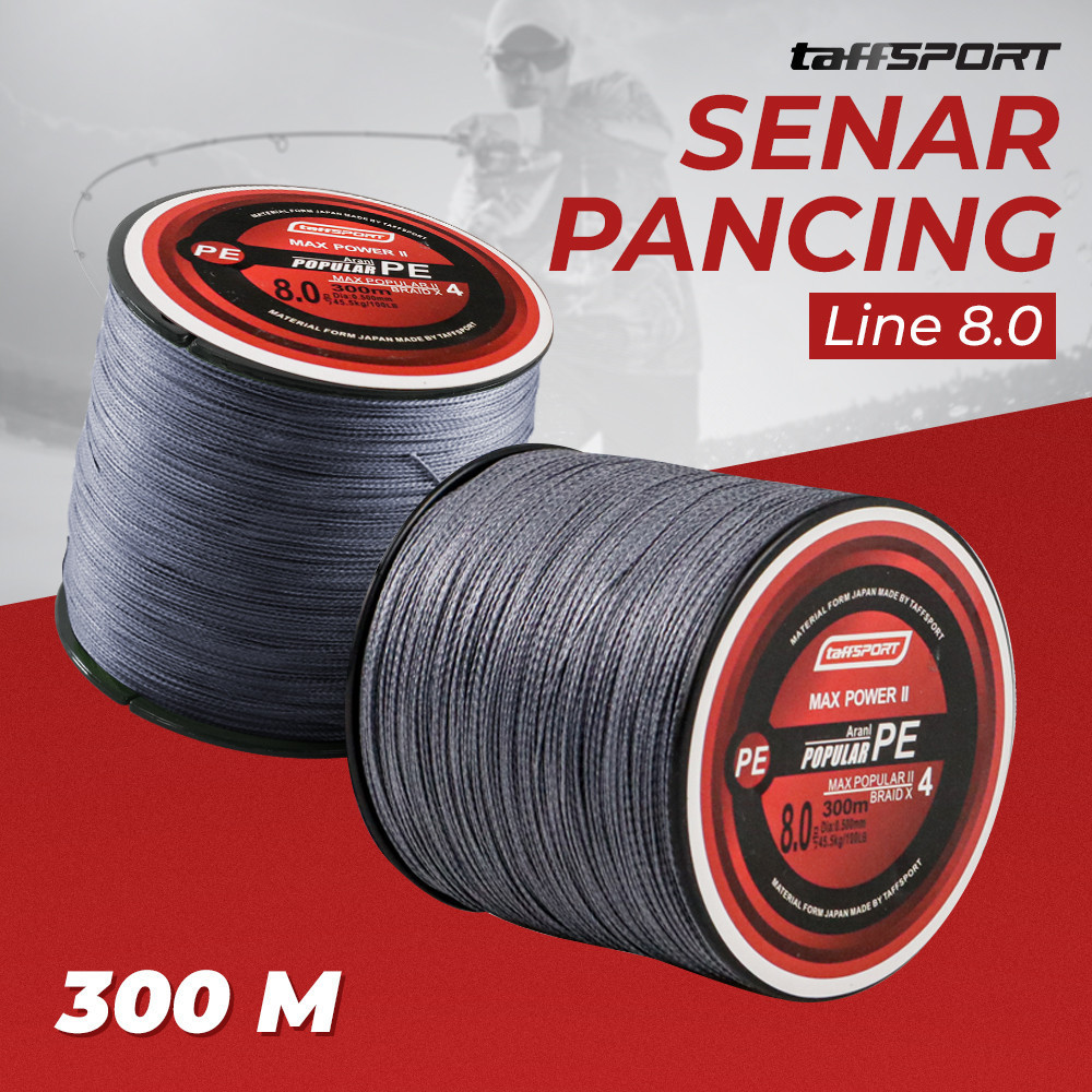 SENAR PE PANCING 500M SENAR PE 0.4 0.6 0.8 1.0 1.5 - 8.0 Termurah SENAR PANCING ANTI KRITING SENAR K