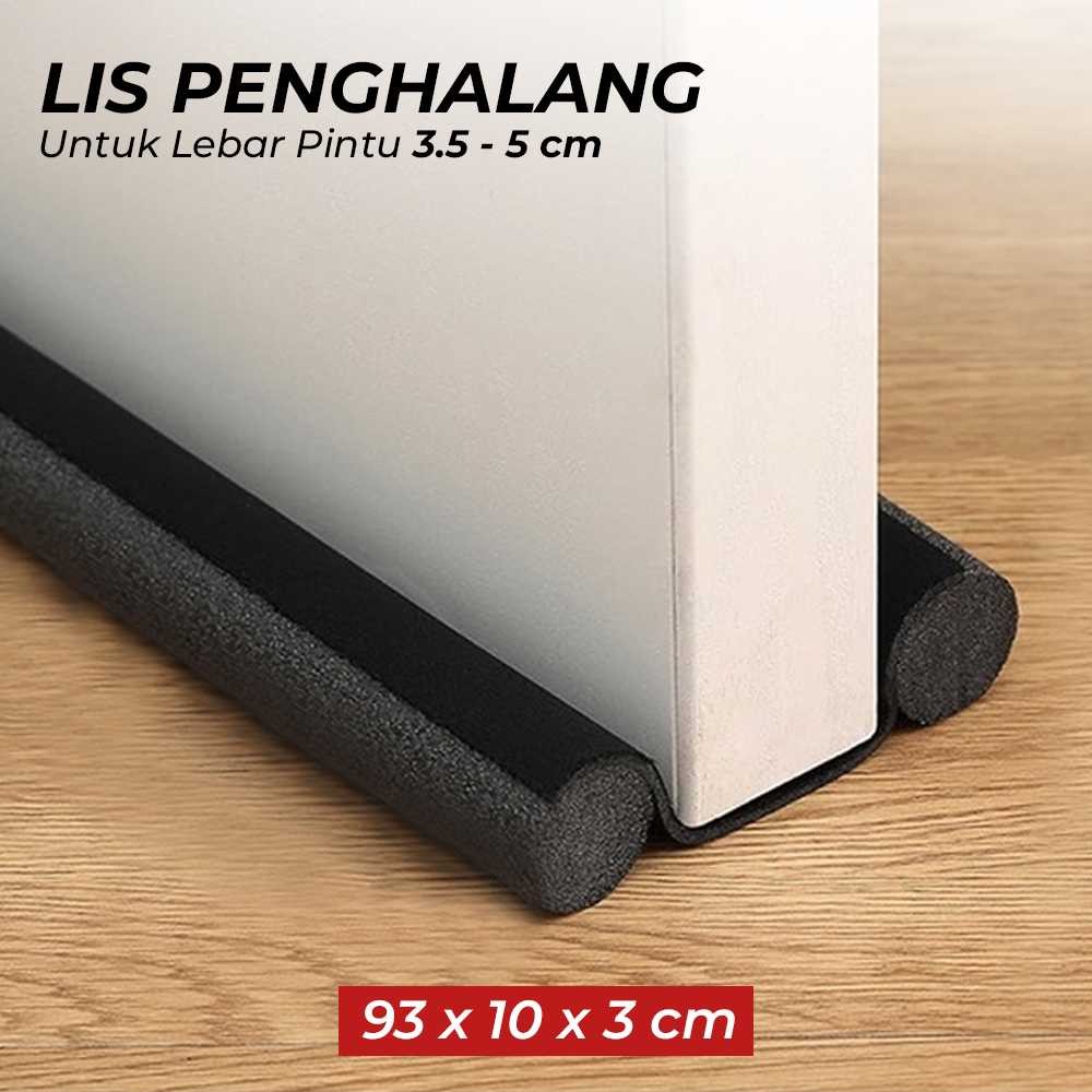 

TaffHOME Lis Penghalang Debu Serangga Bawah Pintu Bottom Seal 93 cm - FF53
