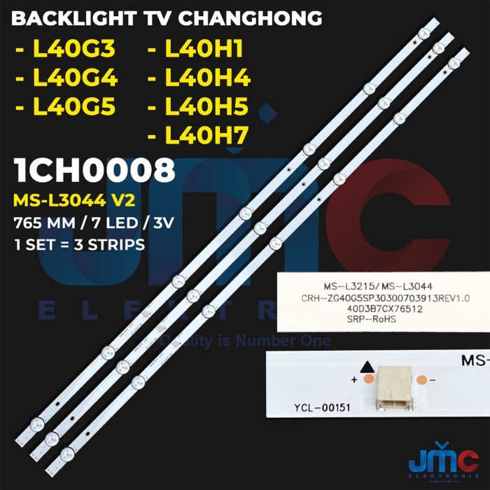 DK23 Backlight Tv Changhong L40G3 L40G4 L40G5 L40H2 L40H4 L40H5 L40H7 40inc