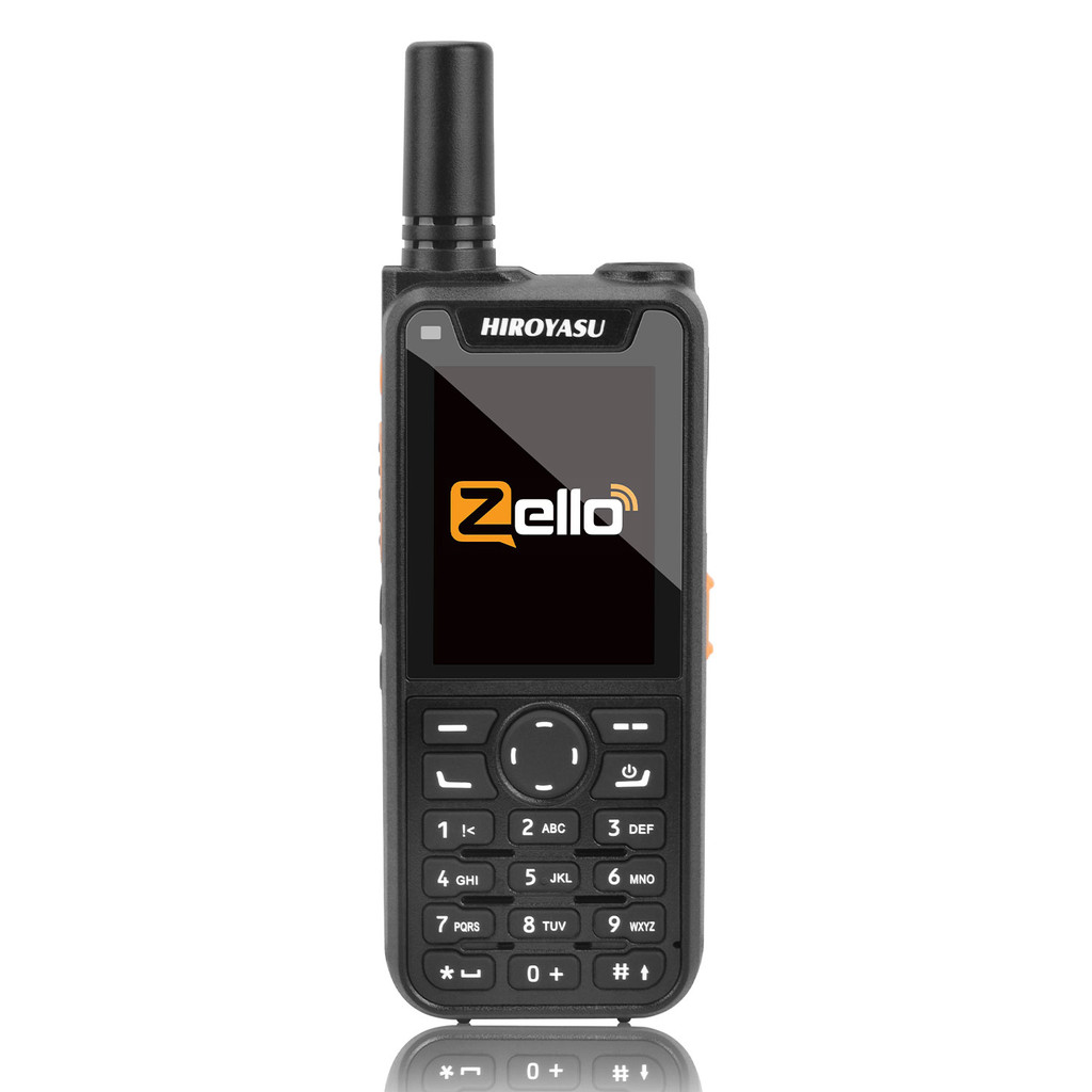 HIROYASU HI-B6 Zello Walkie Talkie Android9.0 Dual Sim Card 2G 3G 4G PoC Rao 1GB ROM 8GB RAM Full ke