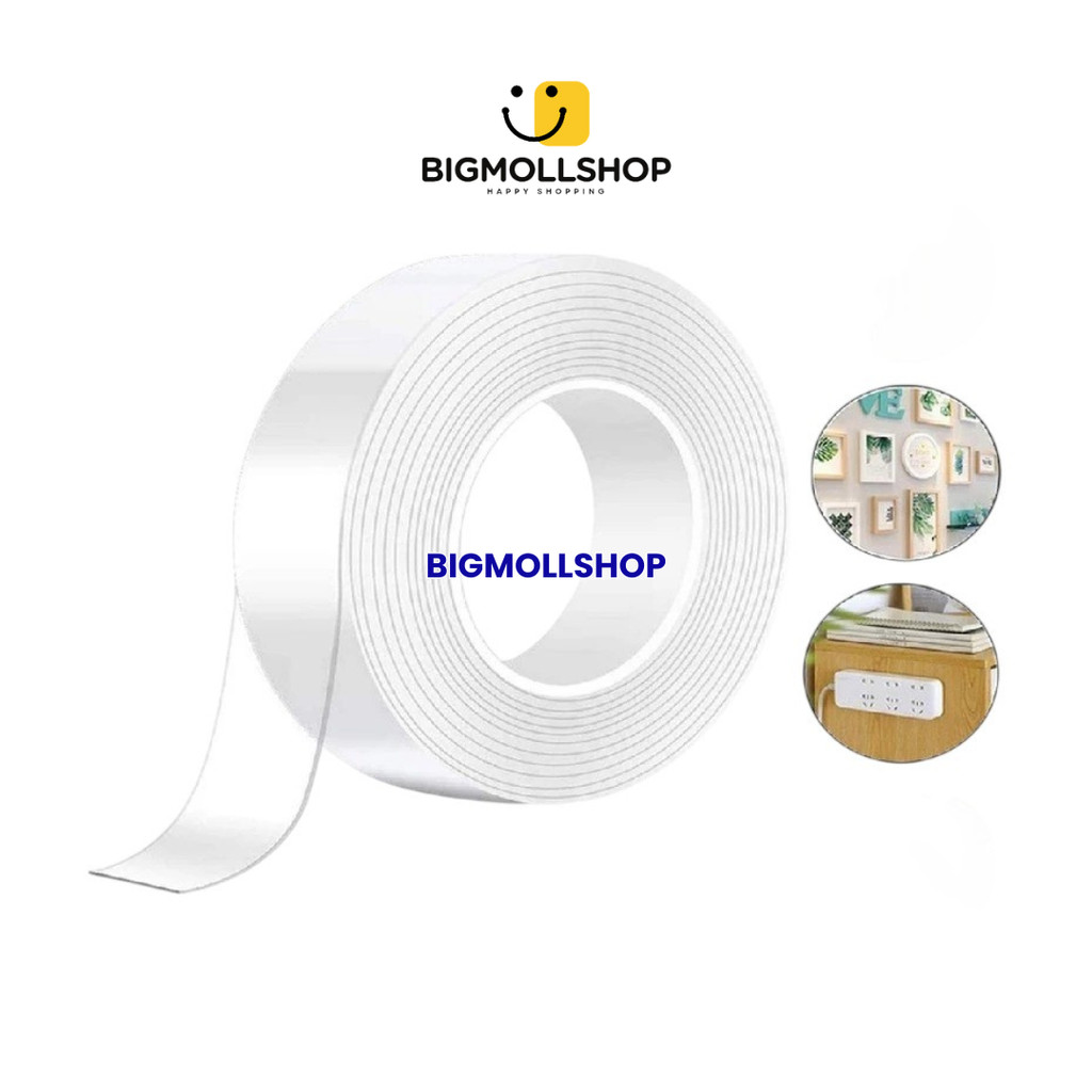 

(BMS) Nano Tape Double Tape Selotip Isolasi 2 Sisi