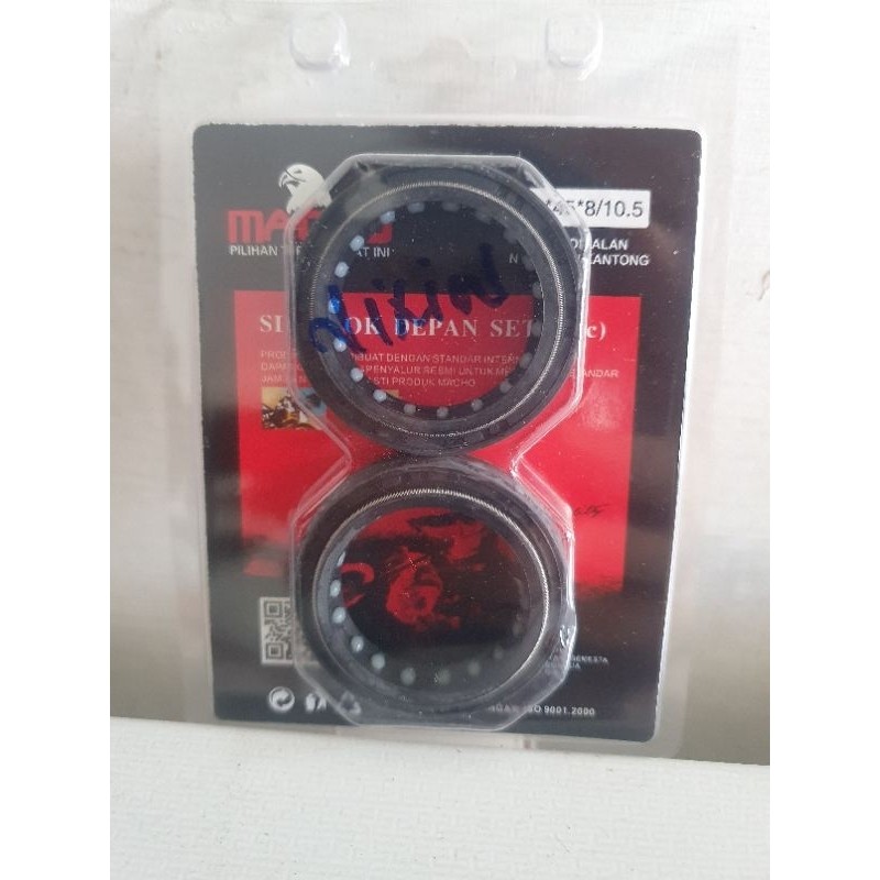 SEAL SOK DEPAN TAMBAH GREASE MOTOR VIXION SEAL SHOCK DEPAN MACHO ASLI