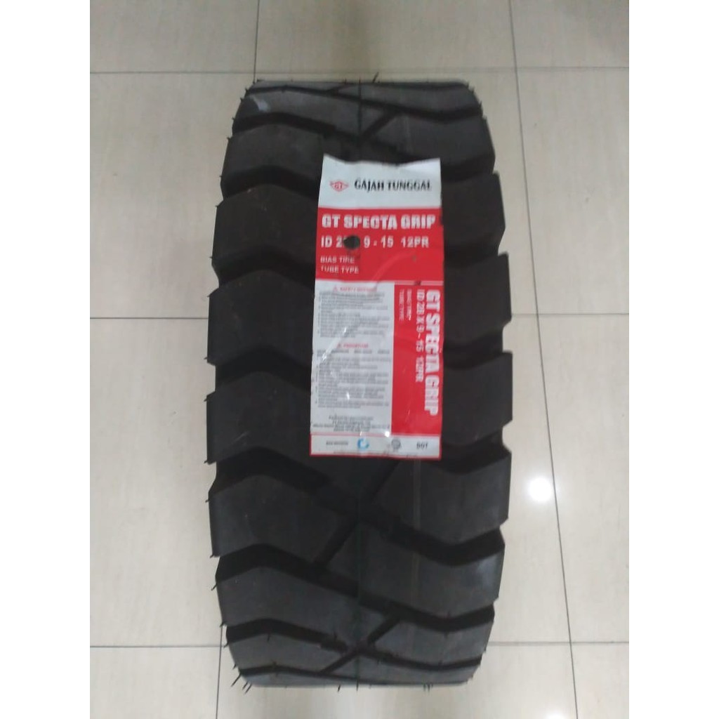 GT Specta GRIP Ukuran 28x9-15 Setara Ukuran 8.15 - 15 - Gajah Tunggal 28x9 - 15 Forklift Pneumatic B