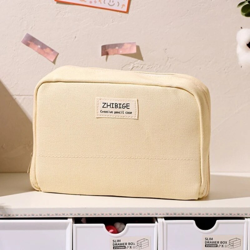 

Large Capacity Pencil Bag Multi-layer Pencil Case Students Stationery Storage Bag Portable Organizer School Supplies
