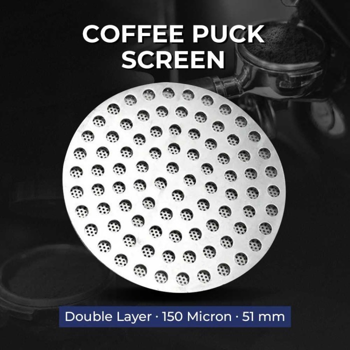 GRSO Puck Screen Portafilter Espresso Double Layer 150 Micron SNUS9J
