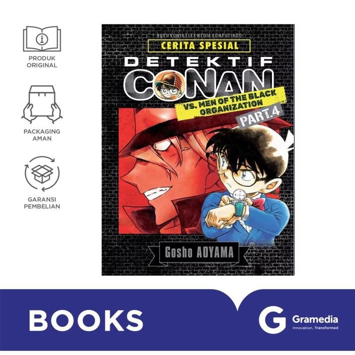 SGAbook Komik Detektif Conan VS Men of the Black Organization Vol. 04 ( Aoyama Gosho )
