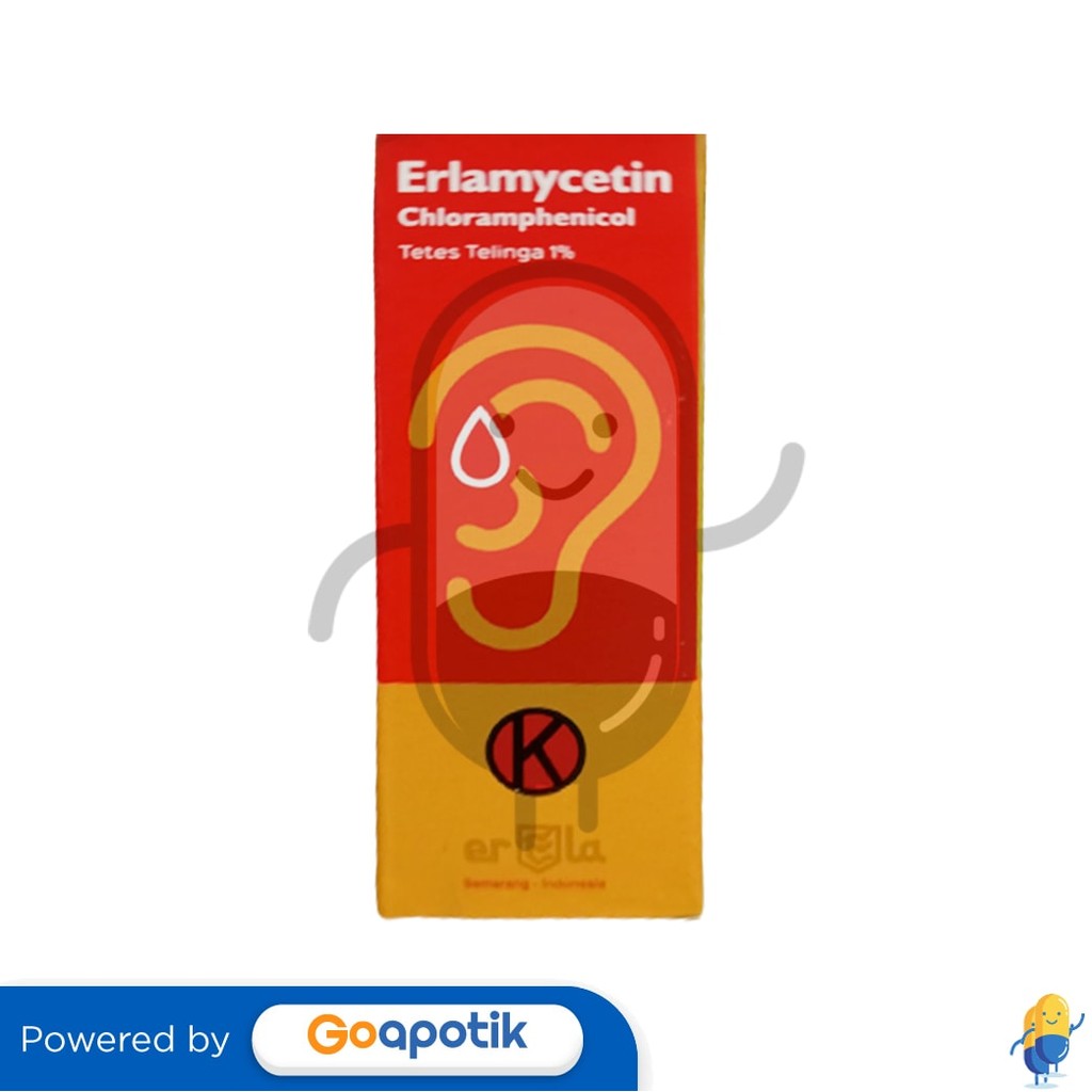 Erlamycetin Tetes Telinga 10 Ml