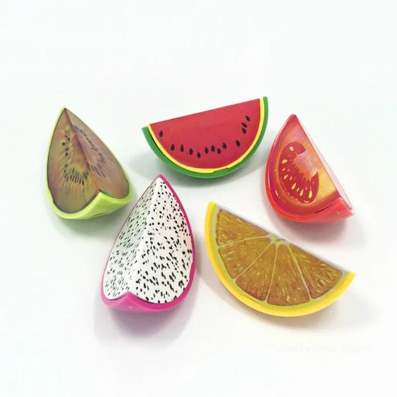 

1PC Fruit Pencil Planer Creative Fruit Styling Pencil Sharpener / Dragon Fruit / Watermelon Pattern Curling Pen