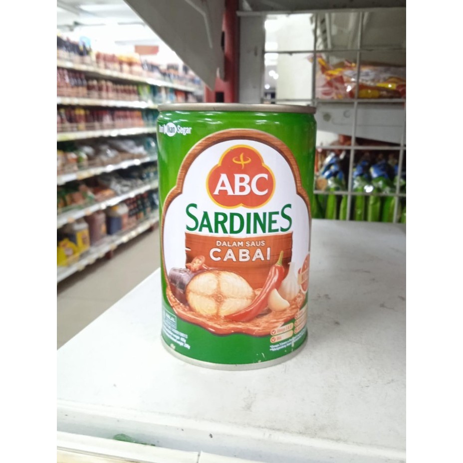 

ABC Sardines Cabai 425gram