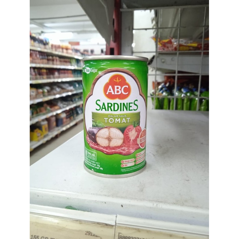 

ABC Sardines Tomat 155gram