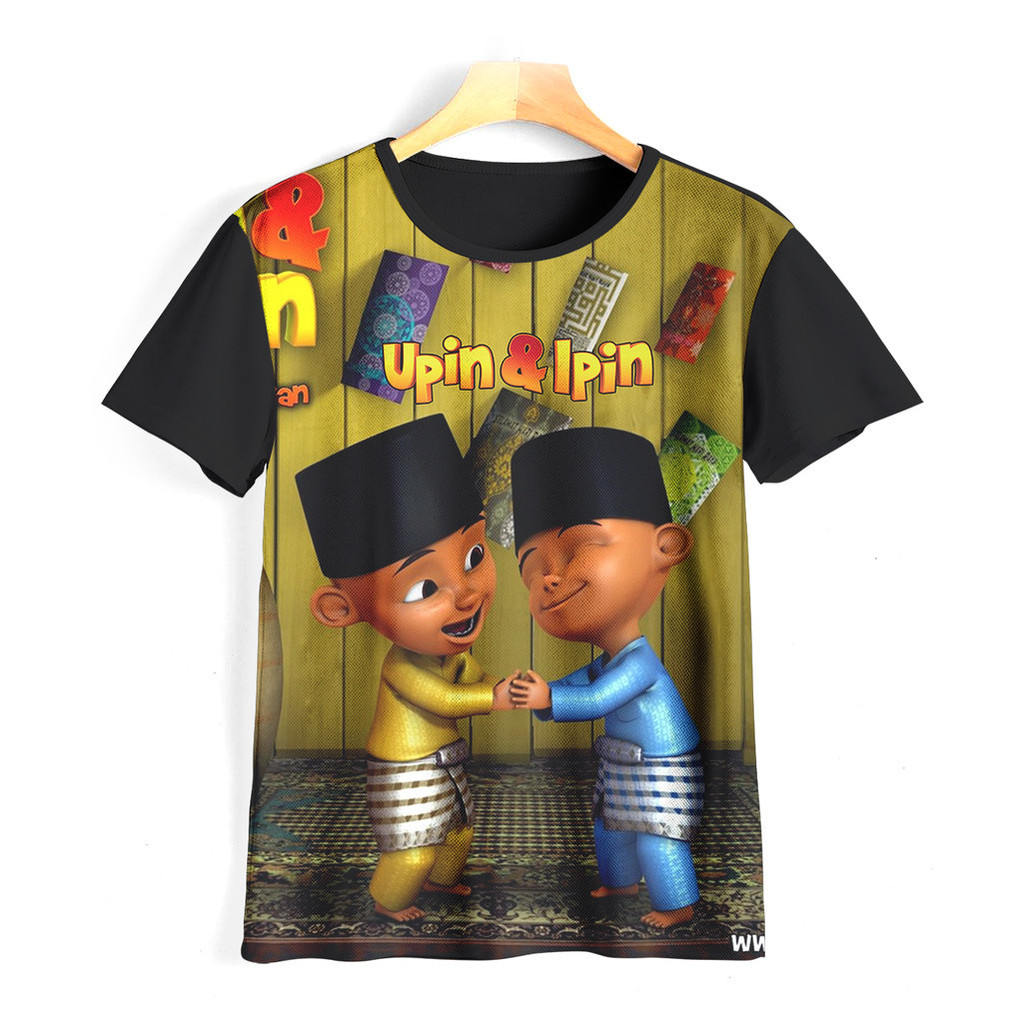 Kaos Upin & Ipin Keren dan Adem | Kaos Anak Upin Dan Ipin | 046UI005