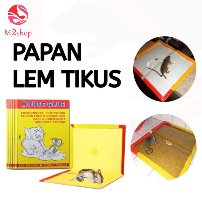

Lem Tikus Papan Super Ampuh Lengket / Lem Gajah untuk Tikus