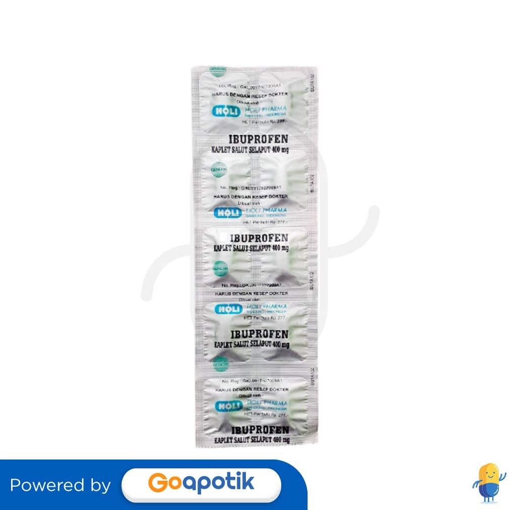 Ibuprofen Holi 400 Mg Strip 10 Kaplet
