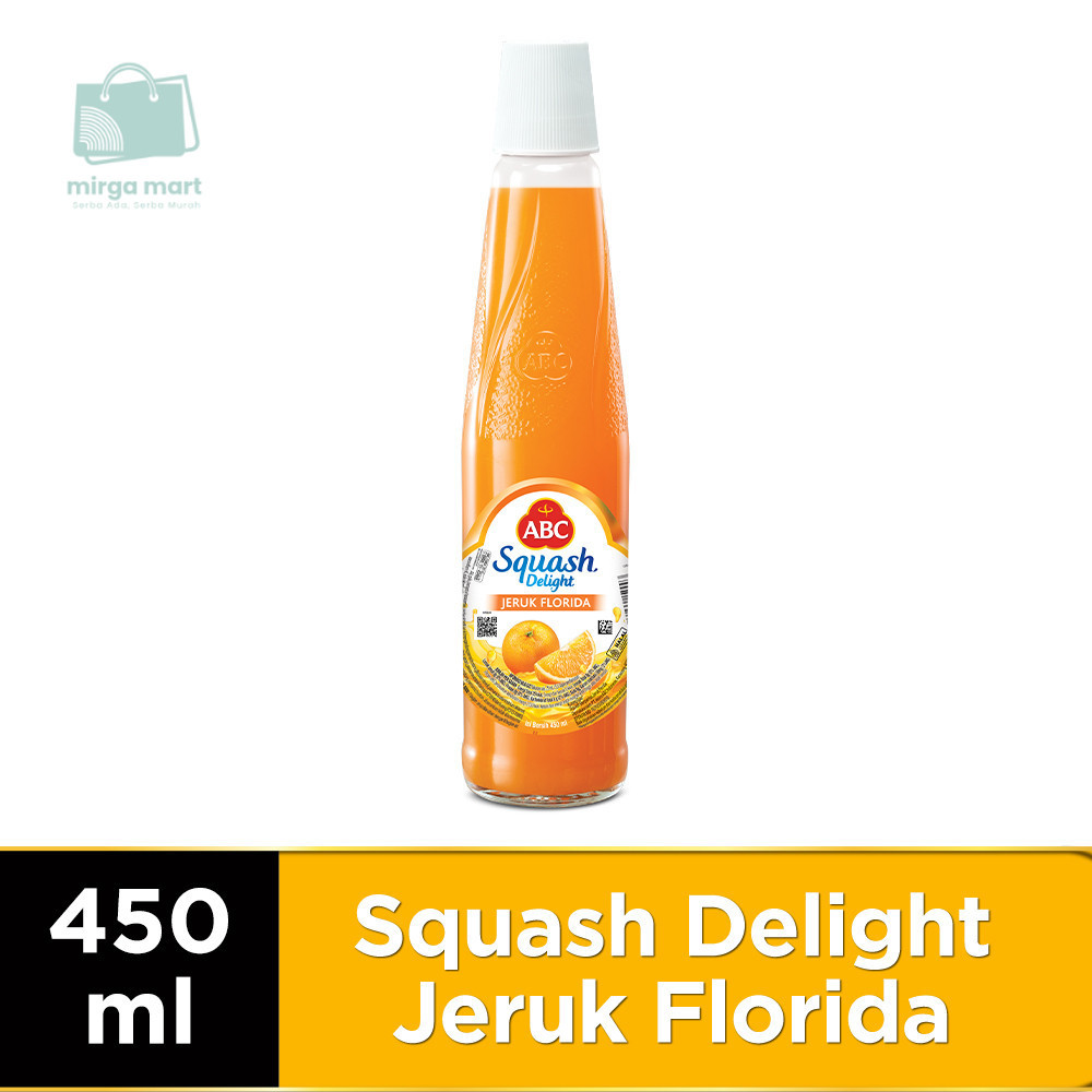 

ABC Sirup Squash Delight Jeruk Florida 450 mL mirga mart mlg