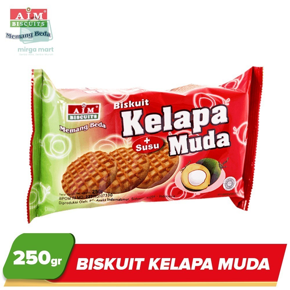 

AIM Biskuit Kelapa Muda 250g