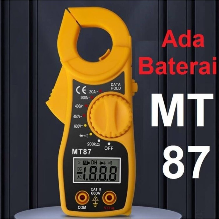 

MT87 Digital Clamp Meter tang ampere multimeter MT-87 Kabel Tester